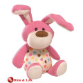 OEM design rose lapin doux jouet